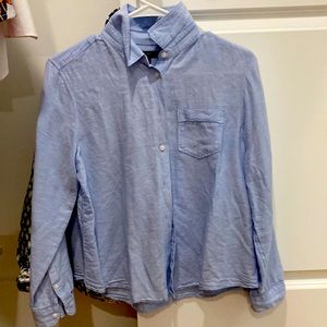 Banana Republic Quinn Boy Fit linen shirt